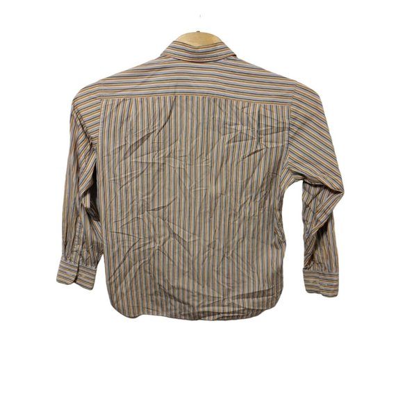 J. Crew Men's‎ Multi Stripe Long Sleeve Button Down Shirt Size M 15 - Picture 3 of 5